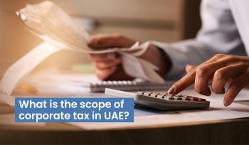 What is the scope of corporate tax in UAE